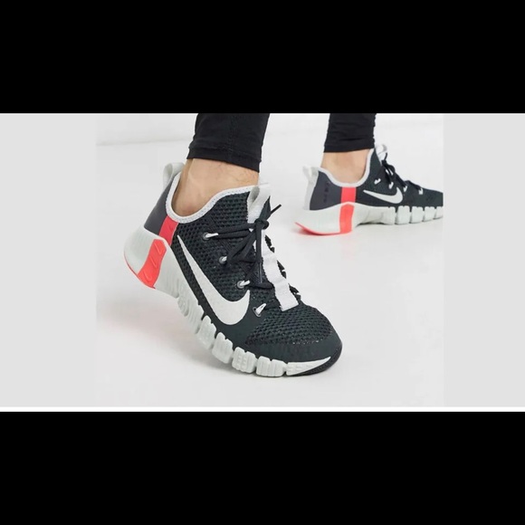 Nike Free Metcon 3 Dark Smoke Grey/Spruce Aura Training CJ0861-060 Men's Sizes - Picture 5 of 9
